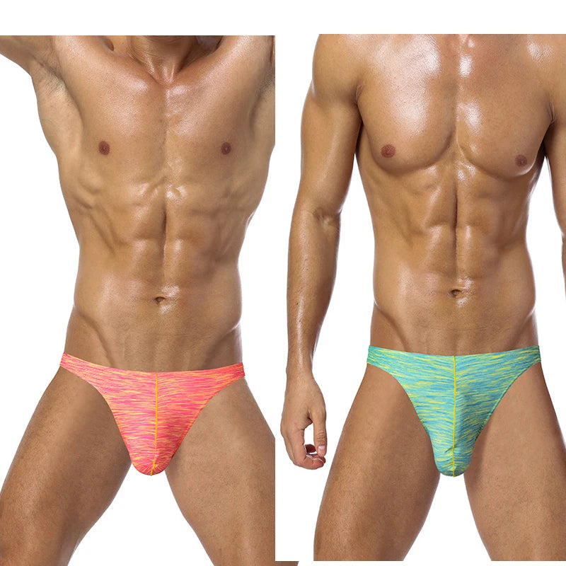 OR/H600Men Sexy Briefs Cotton Gay Thongs Underwear Men Exposed Buttocks Underwear Briefs Soft Comfortable Jockstrap Thong Tanga