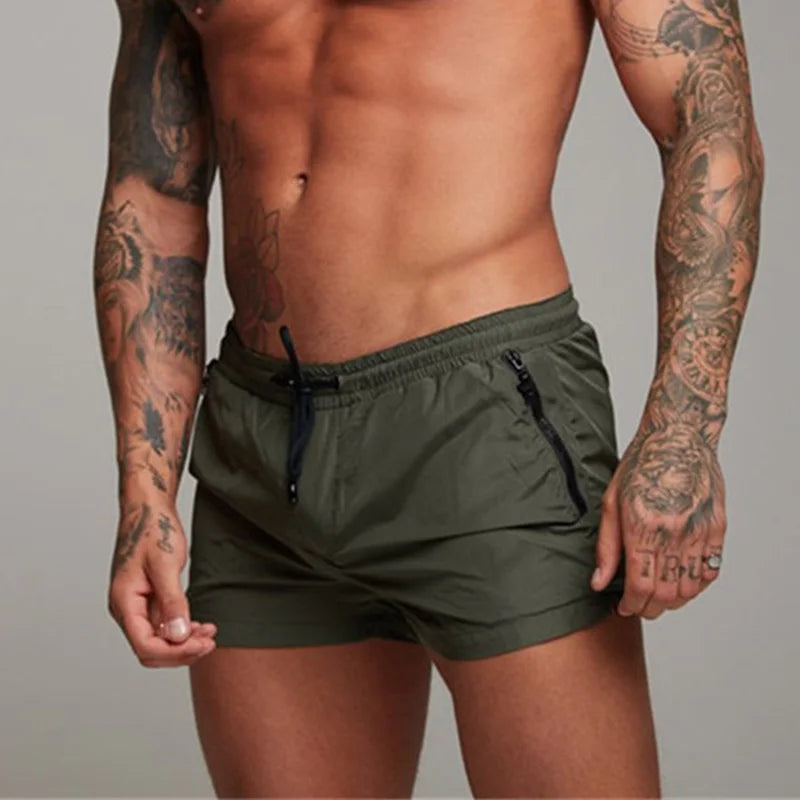 2024 Men Casual Shorts New Gyms Fitness Bodybuilding Shorts Mens Summer Casual Cool Short Pants Male Jogger Workout Beach