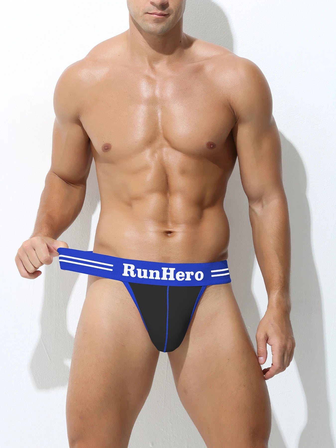 Men's Cotton Sexy Men's Underwear Jockstrap Bag Underwear Thongs Men's Underwear Slip Homme Srting