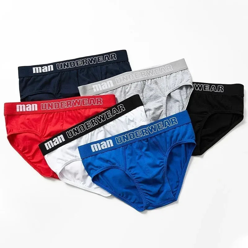 1pc/2023 Comfortable Jockstrap Men's Breathable Underpants Sexy Panties Underwear Men Briefs Cotton Slip Pant Mens Male