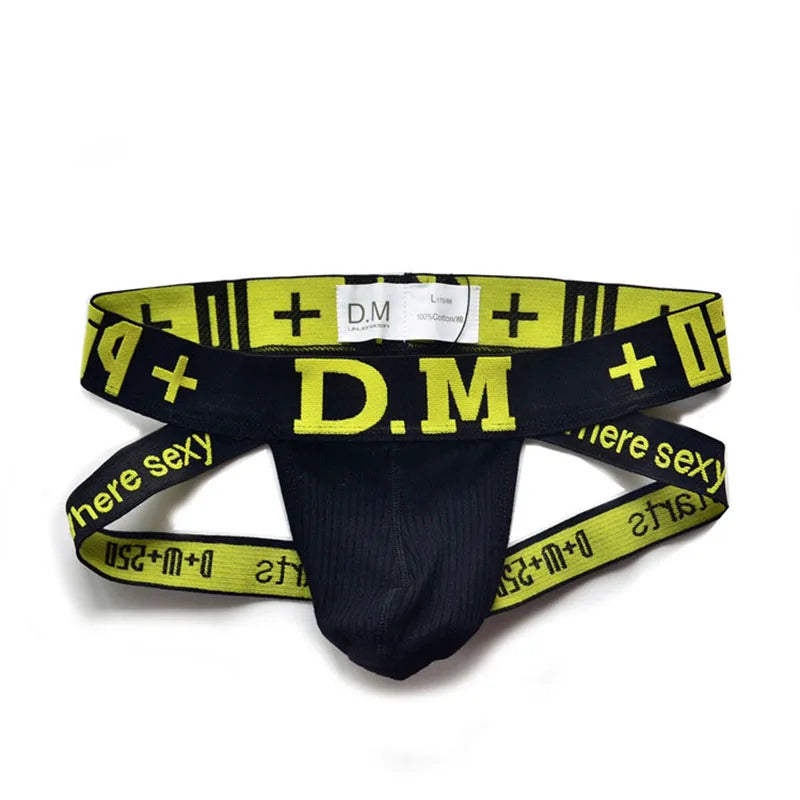 Male Underwear Gay Underpants String Homme Men's Thongs Sexy Jockstrap Sissy Panties Low-Rise Tanga Hombre Ropa Interior Hombre