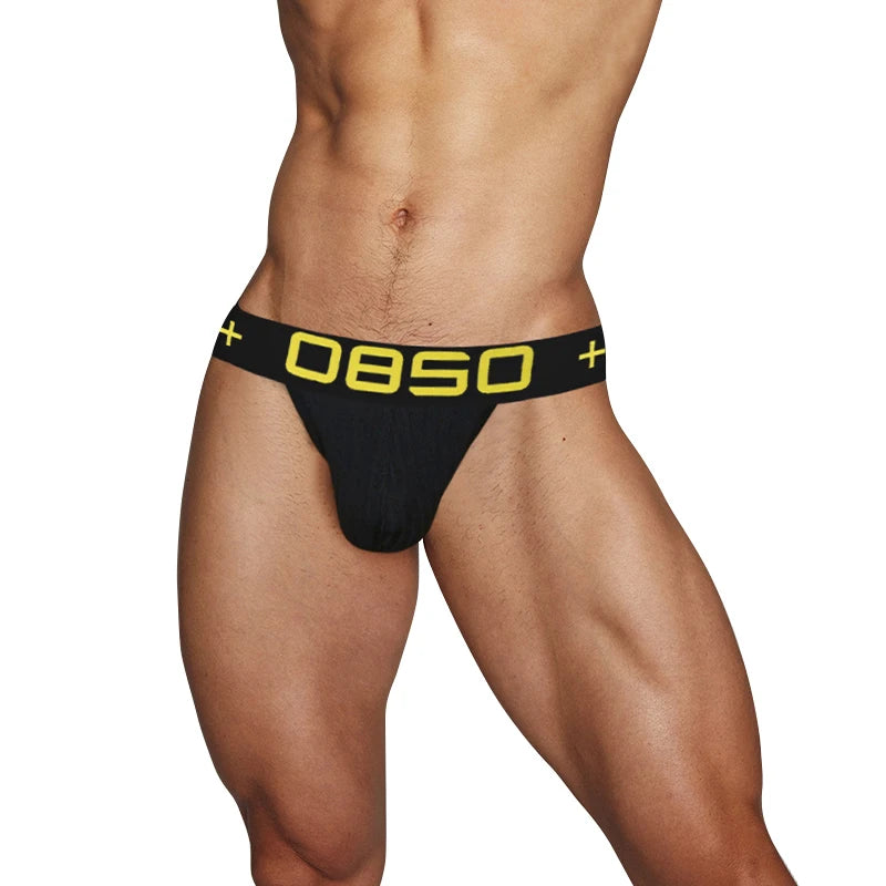 Popular Sexy Underwear Men Jockstrap Low Waist Cotton Gay Man's Underwear Bikini Men Briefs Men's Lingerie Srting Man BS3517