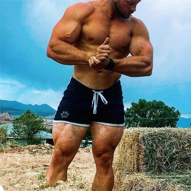 Mannen Gym Fitness Sport Leisure Shorts Zomer Sneldrogend Mesh Basketbal Sport Shorts Plus Size M-5XL