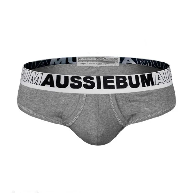 Brand Designer Jockstrap New Men's U-convex Pocket Cotton Bottom Big Pocket Pantie Male Sports Breathable Low Waist Briefs