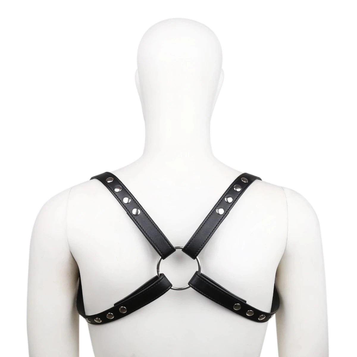Gay Rave Harness Fetish Gay Leather Belts Strap BDSM Men Bondage Accessories Punk Sexy Clothing For Rave Party Sex Toys