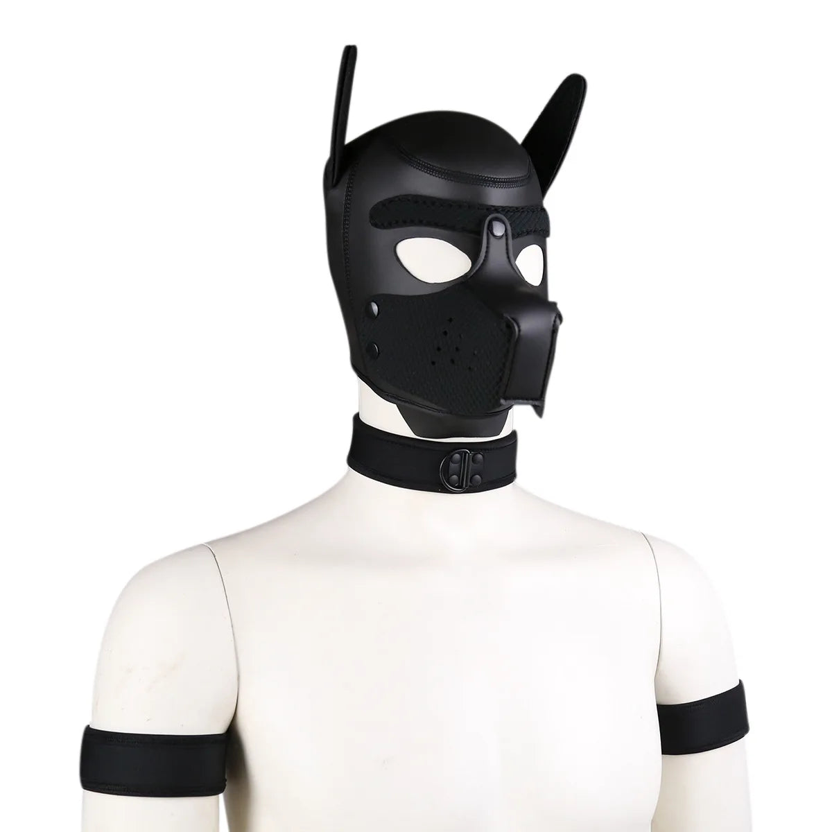 Puppy Cosplay Costumes Handcuffed arms with dog head set with Roleplay