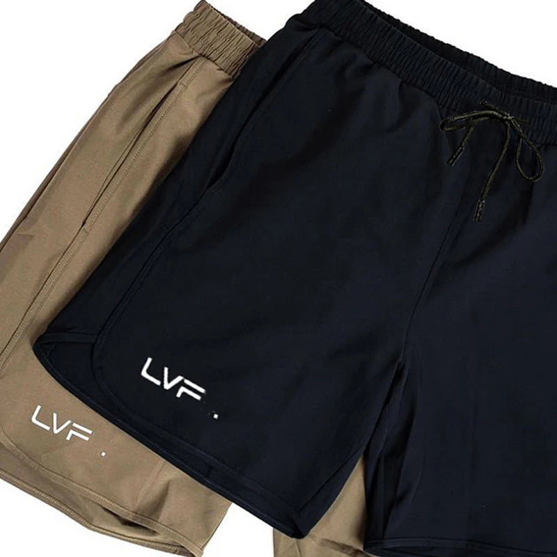 Men's Summer Gym Sports Shorts Thin Stretch Breathable Cotton Short Pants Man Fitness Running Brand Jogging Workout Track Pants