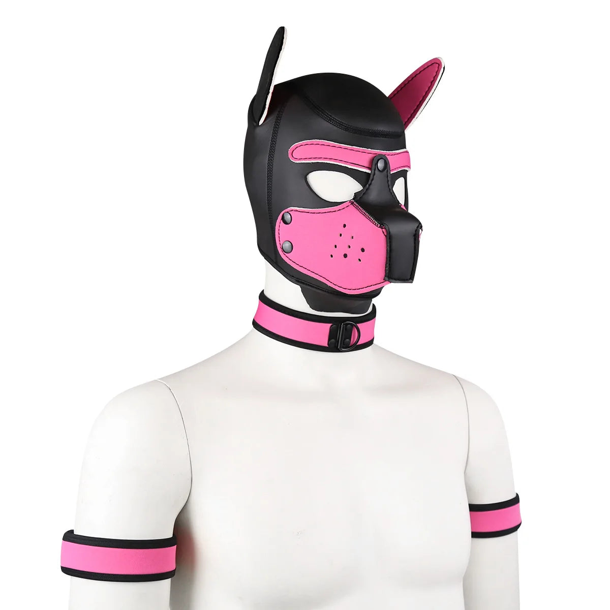 Puppy Cosplay Costumes Handcuffed arms with dog head set with Roleplay