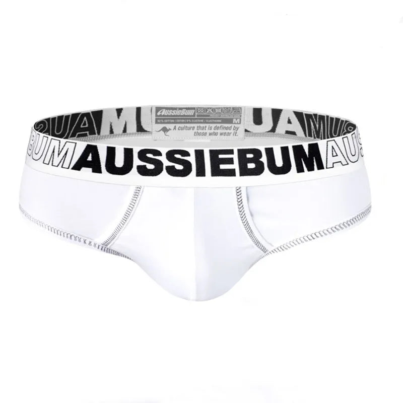 Brand Designer Jockstrap New Men's U-convex Pocket Cotton Bottom Big Pocket Pantie Male Sports Breathable Low Waist Briefs