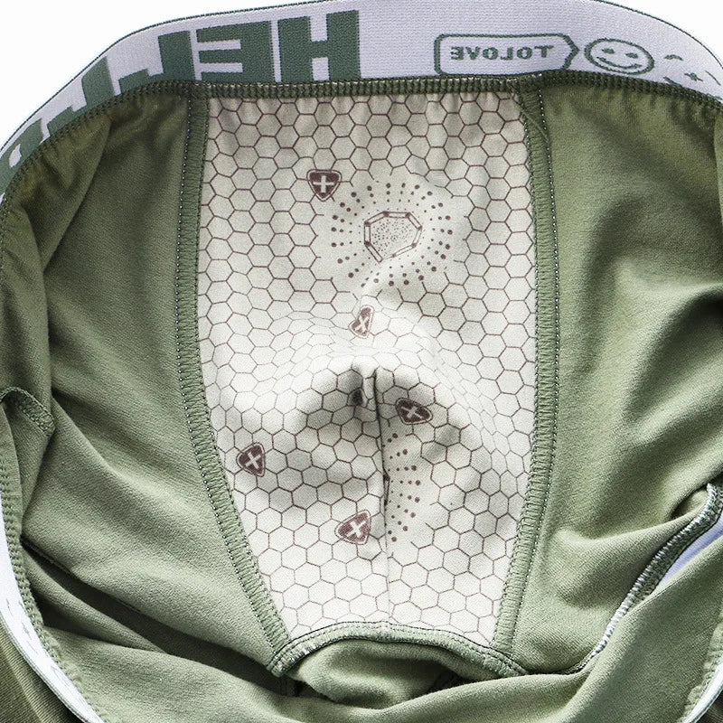 Men Panties Cotton BoxerShorts Man Underwear Mens Boxers Breathable U Convex Male Underpants Sexy Plus Size Men's Clothing