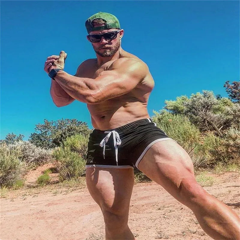 Mannen Gym Fitness Sport Leisure Shorts Zomer Sneldrogend Mesh Basketbal Sport Shorts Plus Size M-5XL
